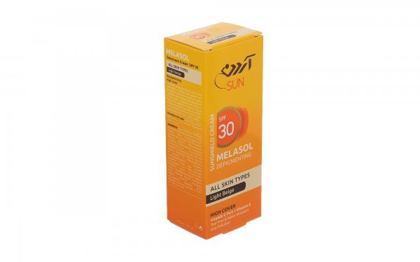 کرم ضدآفتاب SPF30 رنگی آردن مدل Light Beige مقدار 50 میلی‌لیتر