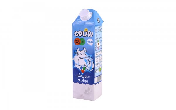 سوپر شیر نیم‌چرب روزانه مقدار 1 لیتر