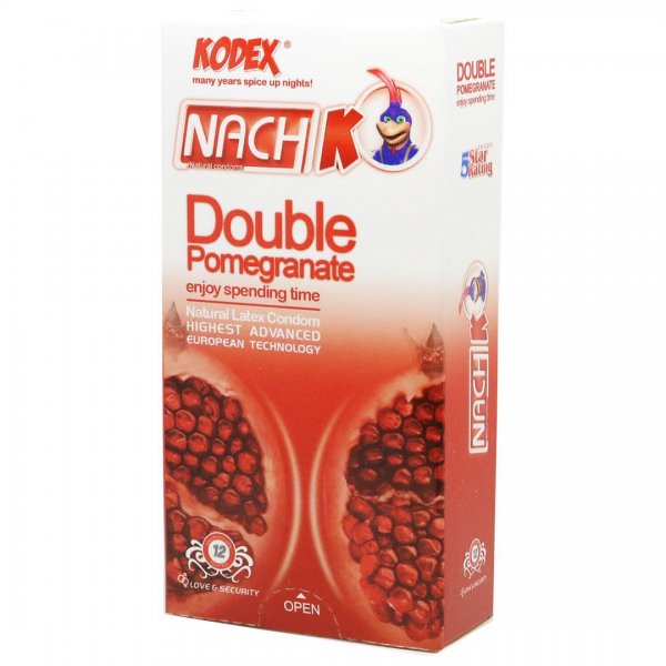 کاندوم ناچ کدکس (NachKodex) مدل Double Pomegranate