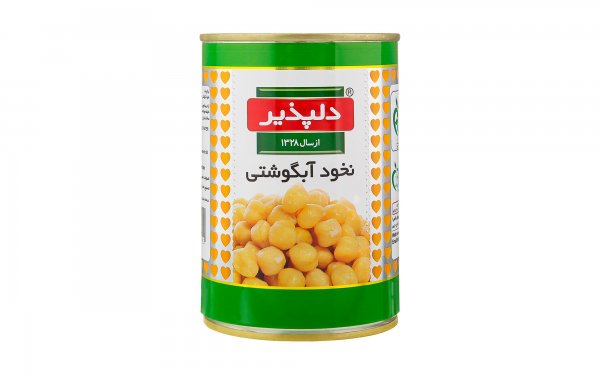 کنسرو نخود آبگوشتی دلپذیر مقدار 420 گرم