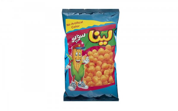 اسنک سوپر توپی لینا مقدار 90 گرم