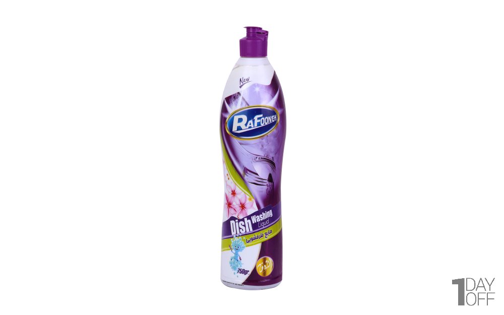 مایع ظرفشویی بنفش رافونه مقدار  750 گرم