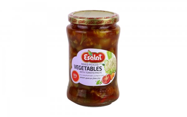 ترشی مخلوط با رب گوجه‌فرنگی (هفت بیجار) اصالت مقدار 680 گرم