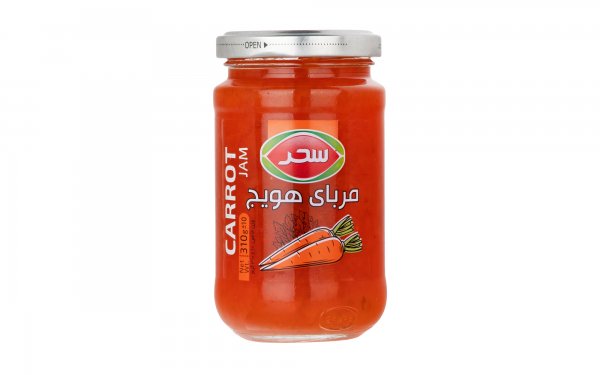 مربا هویج سحر مقدار 310 گرم 