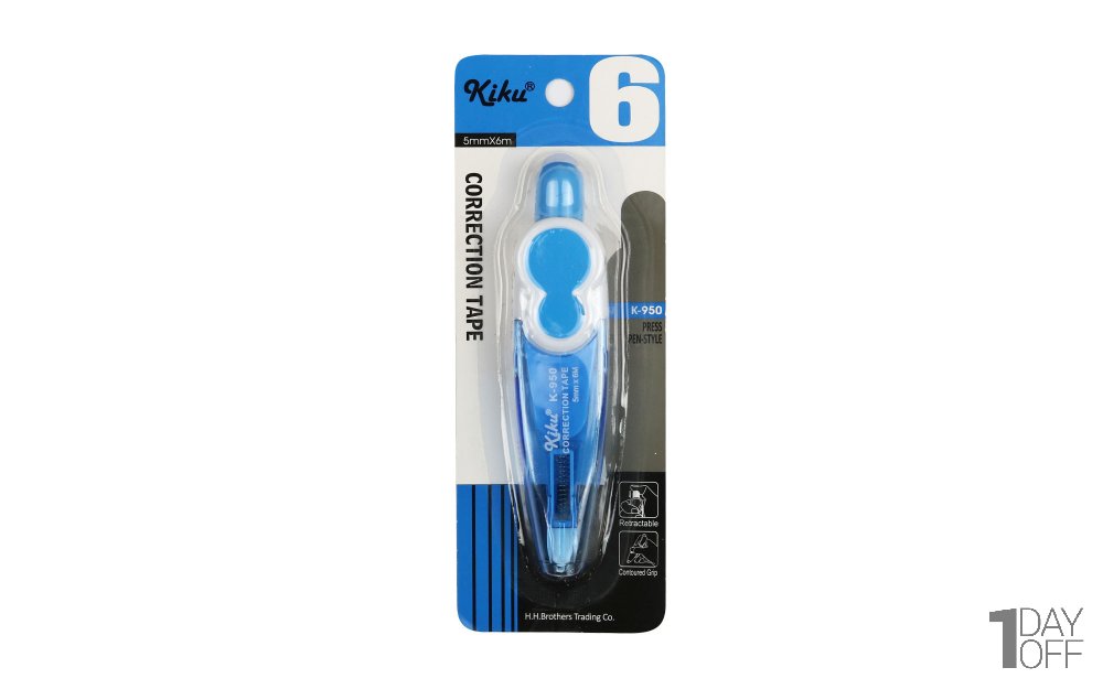 غلط‌گیر نواری کیکو (Kiku) مدل K-950 رنگ آبی