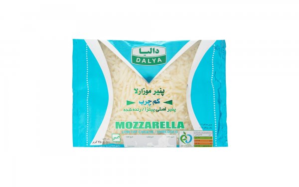 پنیر پیتزا موزارلا کم‌چرب دالیا مقدار 250 گرم