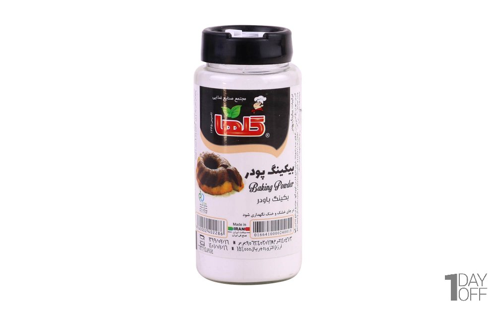 بیکینگ پودر گلها مقدار 140 گرم