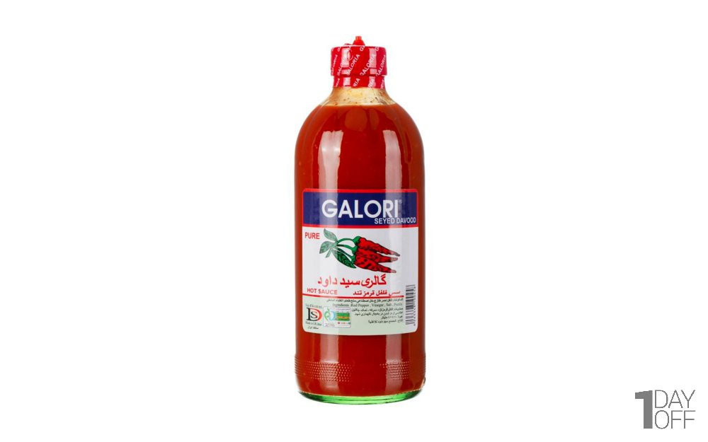 سس فلفل قرمز سید داود (Galori) مقدار 474 میلی‌لیتر