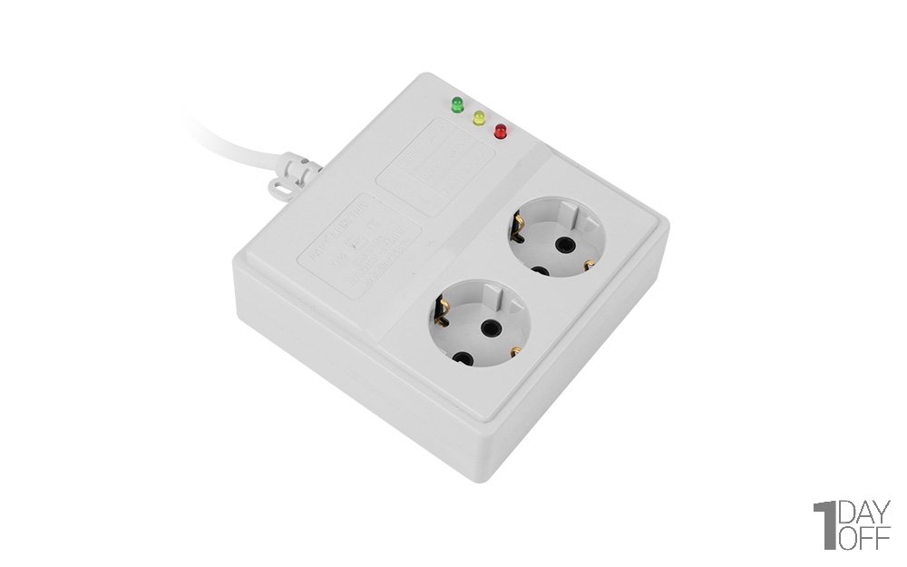محافظ 2 راهی دیجیتال پارت الکتریک مدل Home Appliances با کابل 1.8 متر