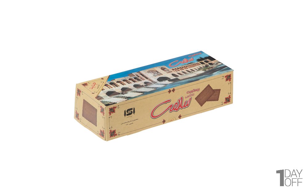  بیسکویت کاکائویی سلامت مقدار 910 گرم