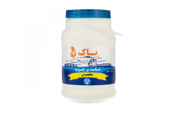ماست پرچرب مخصوص پاک مقدار 2 کیلوگرم
