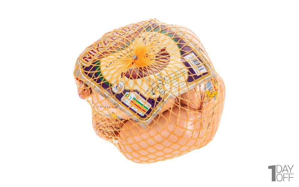 سوسیس بلغاری 70% گوشت قرمز و مرغ میکائیلیان مقدار 600 گرم