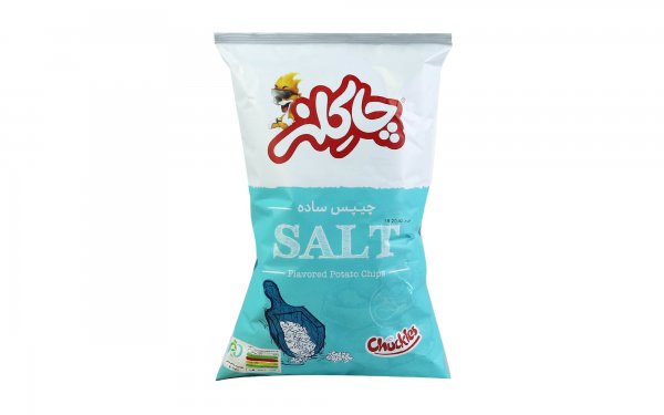 چیپس ساده نمکی چاکلز مقدار 45 گرم