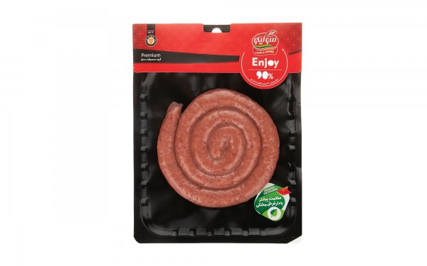 سوسیس 90% گوشت قرمز سولیکو کاله مقدار 300 گرم