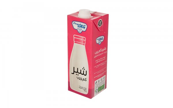 شیر پاستوریزه کم‌چرب پگاه مقدار 1 لیتر 