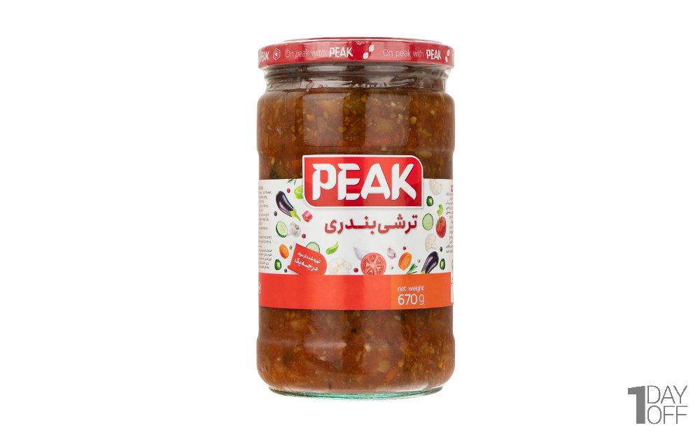 ترشی بندری پیک مقدار 670 گرم