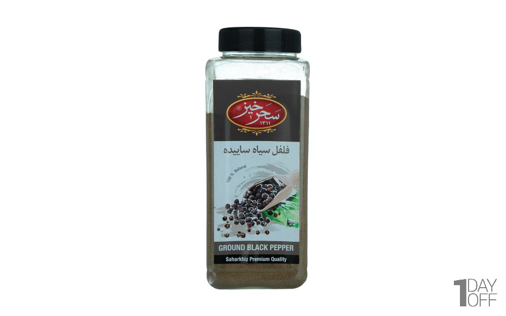 پودر فلفل سیاه سحرخیز مقدار 500 گرم