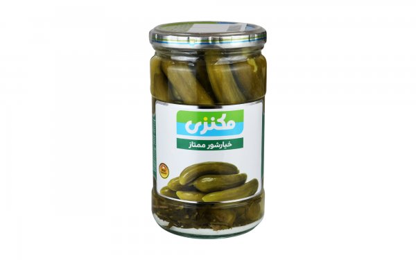 خیارشور ممتاز مکنزی مقدار 680 گرم