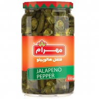 ترشی فلفل هالوپینو مهرام 650 گرم