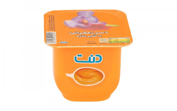 دسر زعفرانی دنت مقدار 100 گرم	