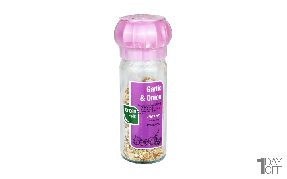 پودر سیر و پیاز گرین‌فیلد (Green Fieid) مقدار 35 گرم