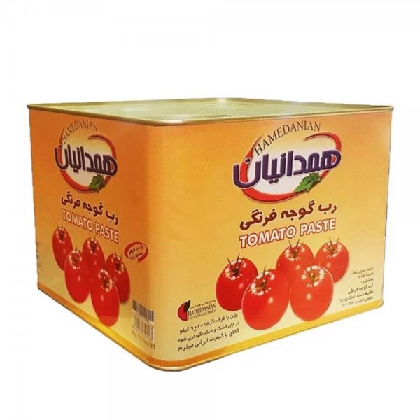 رب گوجه فرنگی همدانیان مقدار 9 کیلوگرم