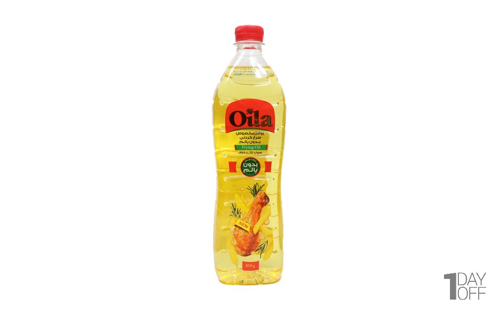 روغن سرخ‌کردنی اویلا مقدار 900 میلی‌لیتر