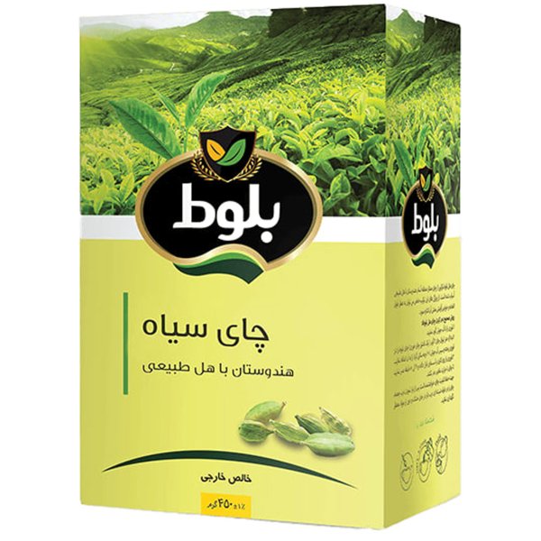 چای سیاه خارجه هندوستان با هل طبیعی بلوط 450 گرم