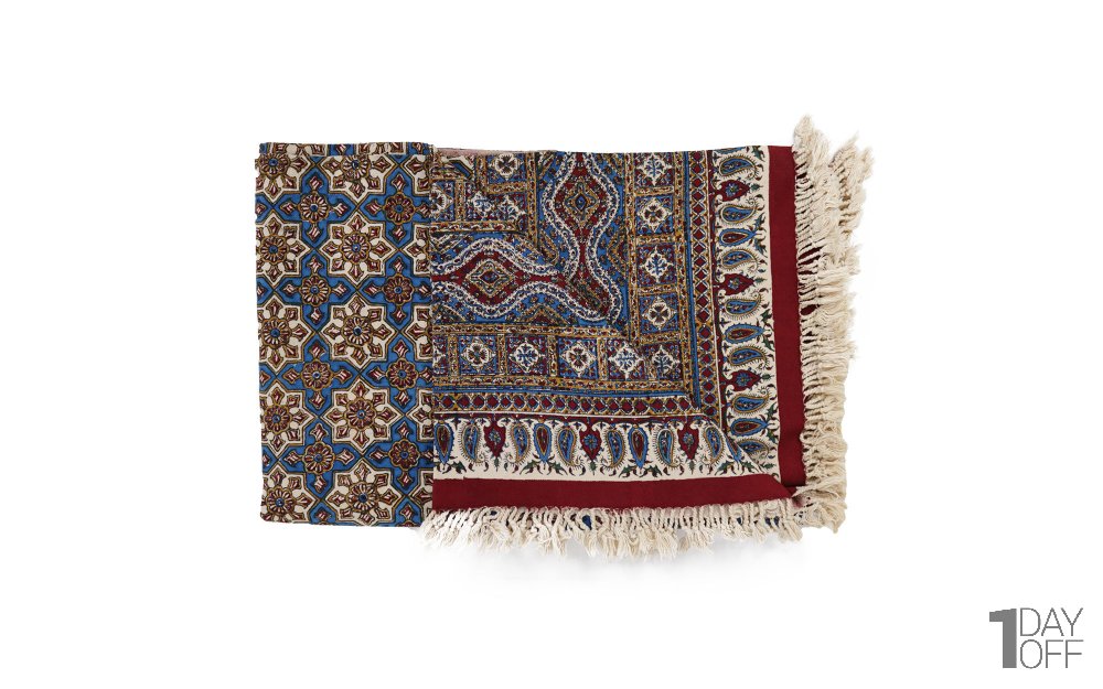 سفره قلمکار صادراتی کد 8250 با ابعاد 200x140 