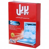 نمک مخصوص ماشین ظرفشویی 5X پریل مقدار 2 کیلوگرم