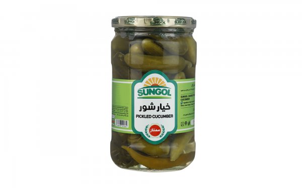 خیارشور ممتاز سان گل مقدار 700 گرم 