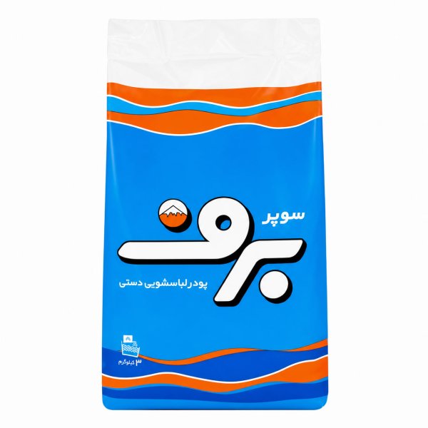 پودر لباسشویی دستی برف مقدار 3 کیلوگرم