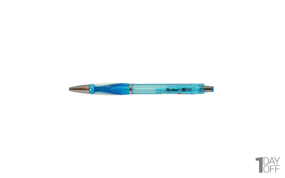 مداد نوکی 0.5 میلی‌متری پارسیکار مدل JM809 رنگ آبی شفاف