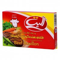 پودر فشرده با عصاره گوشت گوساله الیت مقدار 80 گرم