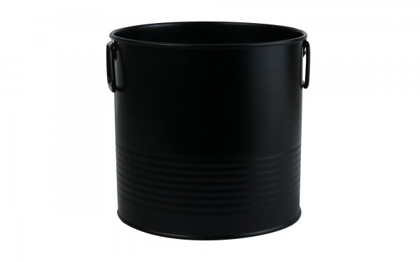 گلدان لاین مشکی 19x19x18