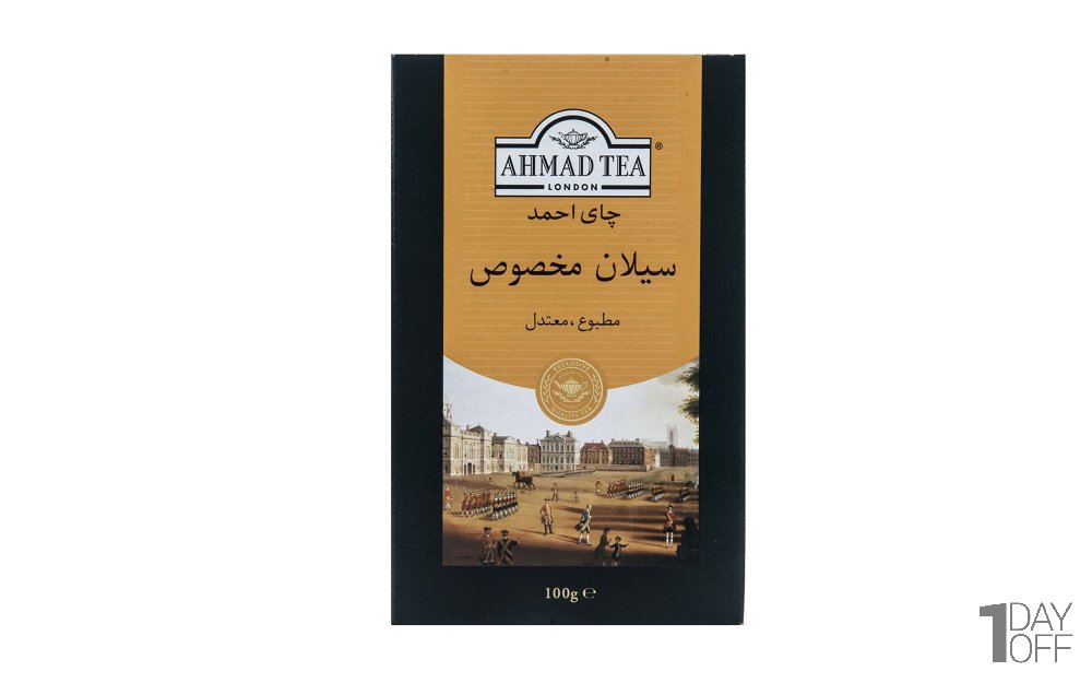 چای سیاه سیلان مخصوص احمد مقدار 100 گرم