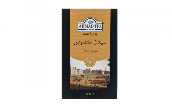 چای سیاه سیلان مخصوص احمد مقدار 100 گرم