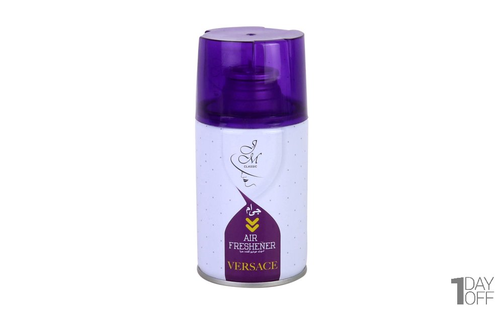 اسپری خوشبوکننده هوا جی ام مدل Versace مقدار 270 میلی‌لیتر