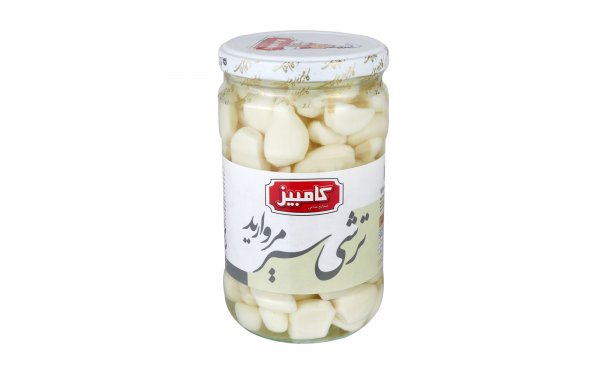 ترشی سیر مروارید کامبیز مقدار 700 گرم
