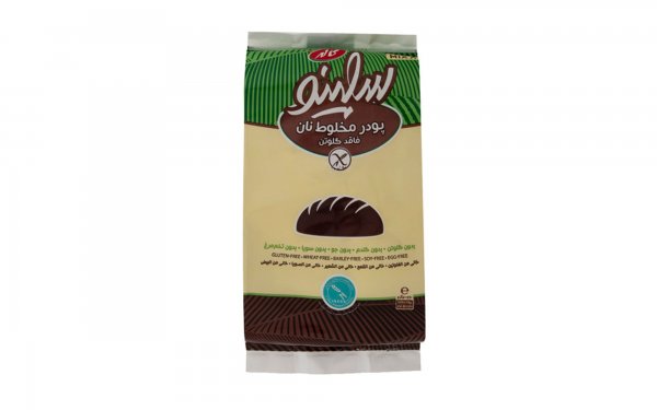 پودر مخلوط نان بدون گلوتن سلینو کاله مقدار 500 گرم