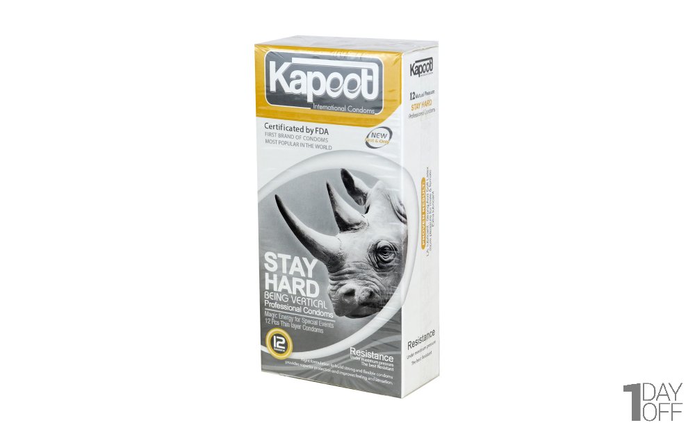  کاندوم کاپوت (Kapoot) مدل Stay Hard