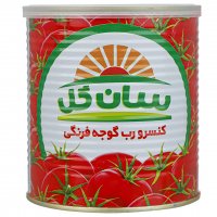 رب گوجه‌فرنگی سان‌ گل مقدار 800 گرم 