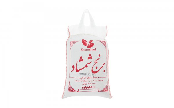 برنج ممتاز شمشاد مقدار 5 کیلوگرم 