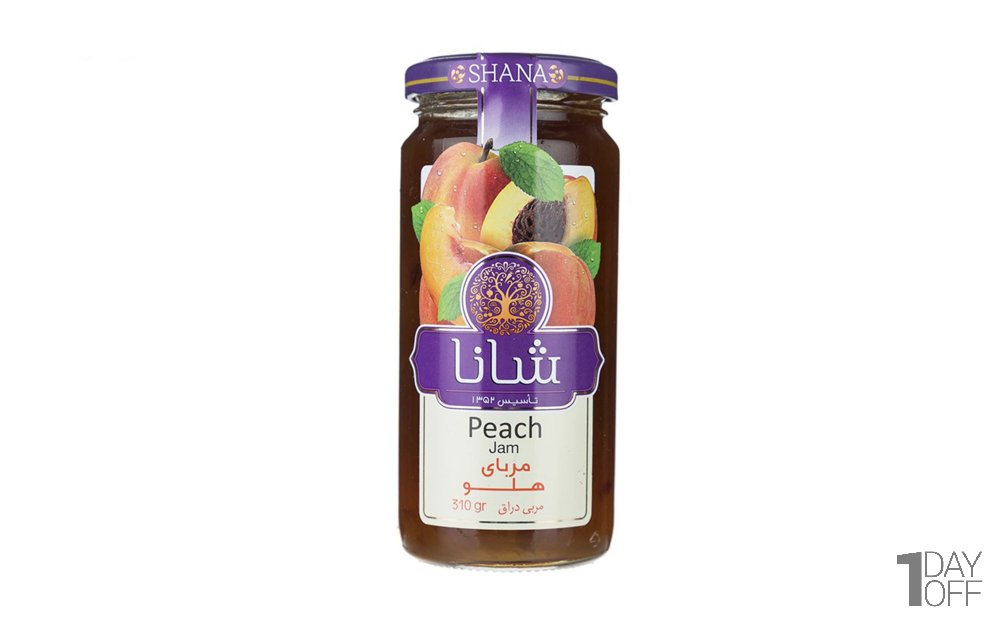 مربا هلو شانا مقدار 310 گرم
