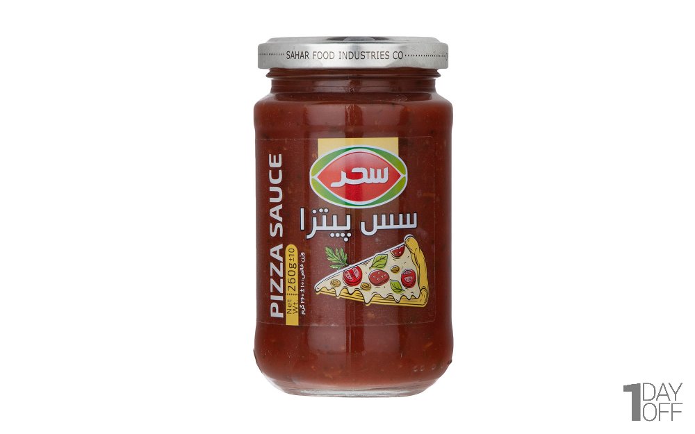 سس پیتزا سحر مقدار 260 گرم 