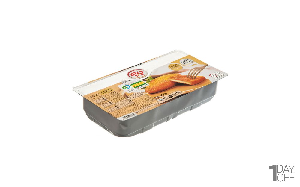 شنیتسل مرغ گلدن ب.آ مقدار 450 گرم