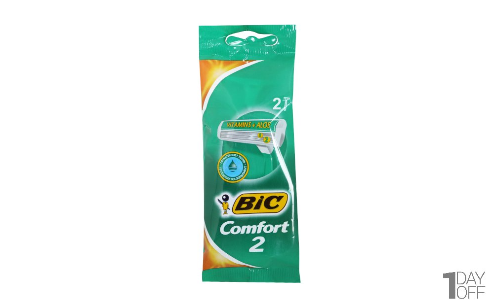 خودتراش دولبه بیک مدل COMFORT 2 بسته 2 عددی