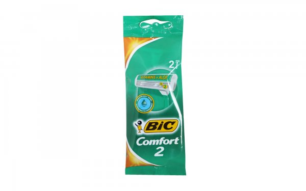 خودتراش دولبه بیک مدل COMFORT 2 بسته 2 عددی