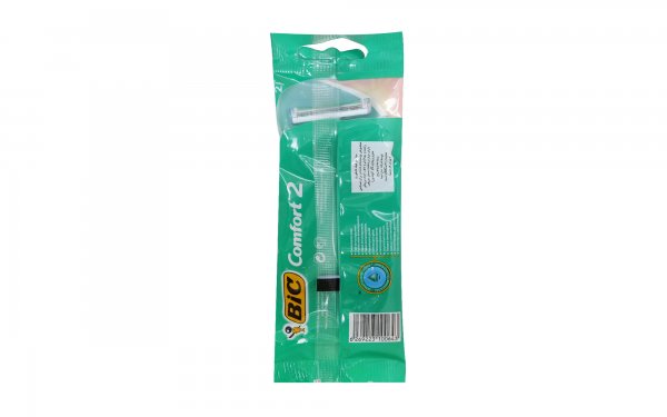 خودتراش دولبه بیک مدل COMFORT 2 بسته 2 عددی