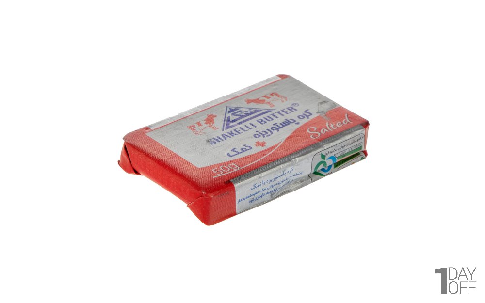 کره نمک‌دار شکلی مقدار 50 گرم 